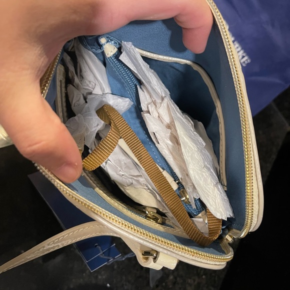 Dooney & Bourke Ivory Crossbody Bag - Picture 5 of 9